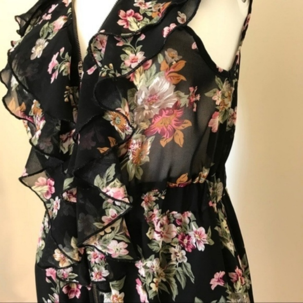 NEEDLE & THREAD Zipper Ruffle Dress - Picture 6 of 8